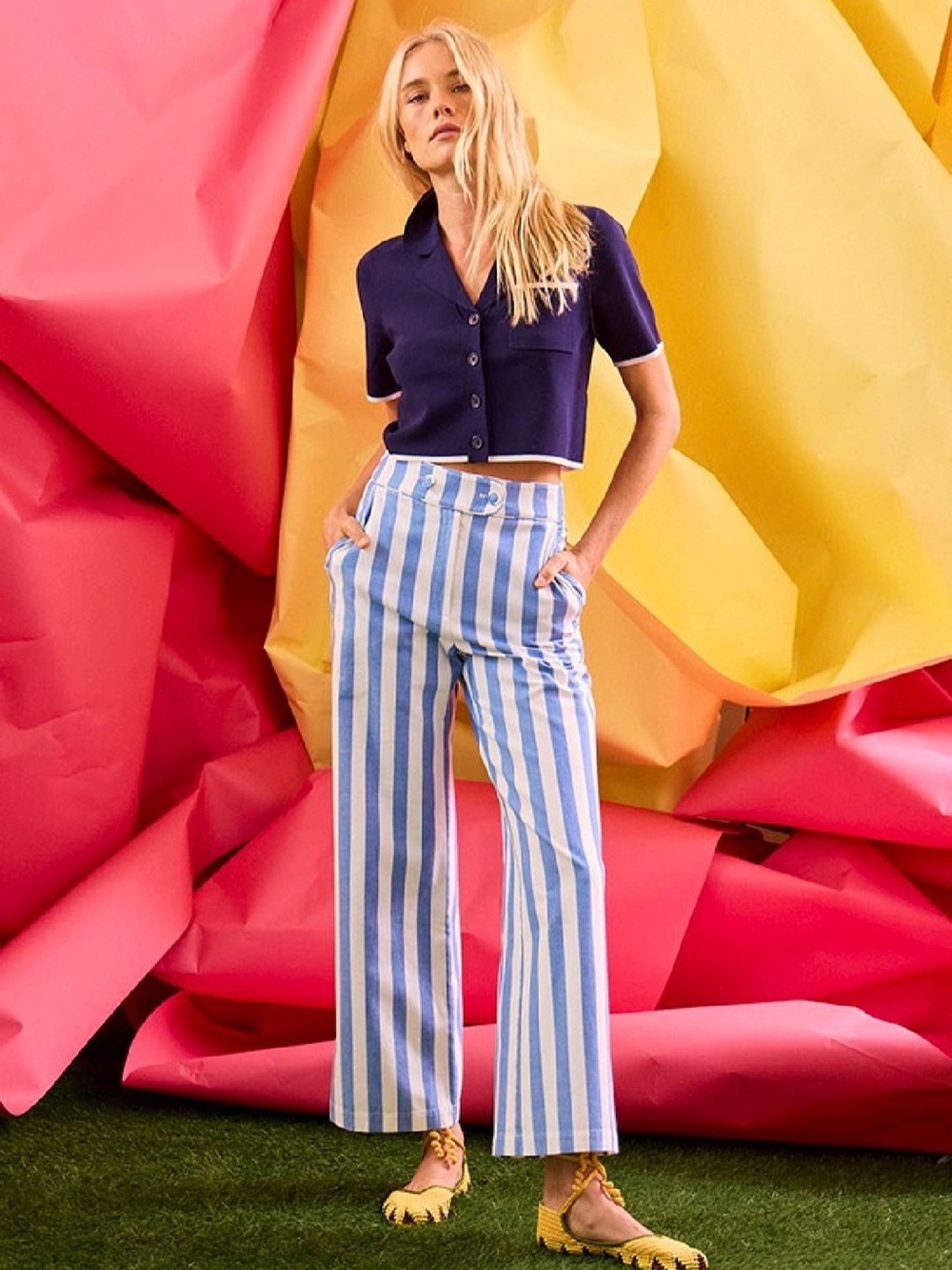Juno Pant ~ Sailing Stripe